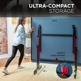 STIGA Advantage Lite Ping Pong Tables - 13, 15, 19, and 25mm Tabletops - Quickplay 10 Minute Assembly - Playback Mode - Recreational to Tournament Level, Blue