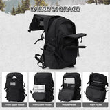 AUMENTAR 35L Military Tactical Backpack for Men, Water Resistant Assault Pack for Women, Black Molle Daypack 3 Day Bug Out Bag Rucksack for Trekking,Camping, Survival, EDC