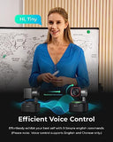 2 Webcam 4K Voice Control PTZ, AI Tracking Multi-Mode & Auto Focus, Web Camera with 1/1.5" Sensor, Gesture Control