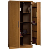Sauder HomePlus Storage Cabinet/ Pantry cabinets, Sienna Oak finish