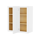 Furinno Shaker 3-Tier Wall Blind Kitchen Cabinet, 1-Door, White