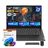 Lenovo V14 Business Laptop, 14" FHD Display, Intel Core i7-13620H, 16GB DDR4
