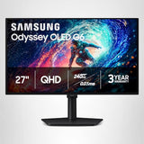 Samsung 27" Odyssey OLED G6 (G61SH) QD-OLED, QHD (1440P) Gaming Monitor