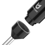 Cordless Hand Blender, UTALENT Variable Speed Immersion Blender Rechargeable, with 500ml Chopper, 600ml container, Egg Whisk, for Smoothies, Baby Food and Soups – Black