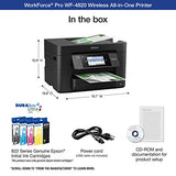 Workforce® Pro WF-4820 Wireless Color Inkjet All-In-One Printer, Black, Large