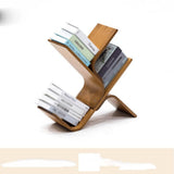 DDYYDS Tree-Shaped Bookshelf and Storage Shelf Solid Wood Floor Multi-Layer Narrow Bookcase Wall
