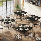 Tribesigns Square Commercial Dining Table Set of 4