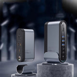 KLJUHGTR Power Adapter Docking Station Laptop Multifunctional Converter Splitter Accessories