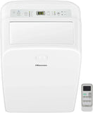 Hisense Smart SACC 8,000 BTU Dual Hose Portable Air Conditioner with Heat Pump, 4-modes (Cool, Heat, Fan, Dehumidifier)