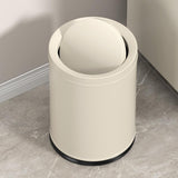 LEASYLIFE 3.1GAL Metal Bathroom Garbage Can with Lid, Modern Garbage Can, Swing Lid,Double Bucket,Small Wastebasket for Bedroom,Living Room,Office,Bank,Hotel