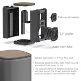 Computer Speakers with Wireless Touch Control Pod for PC Laptop/Desktop Wireless Stereo Gaming Speakers