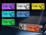 AT-500M Ⅱ CB Radio Kit with 27MHz Magnetic Antenna, AM/FM Mobile CB Radio, 40 Channels, NRC Digital Noise Cancelling, NB/ANL, VOX Hands-Free, NOAA, for Trucking & Off-Road