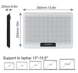 Laptop Cooling Pad, Laptop Cooler Stand with 7 Height Adjustable