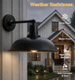 Evkcevla 21" Large Outdoor Barn Light, Black Gooseneck Exterior Wall Light, Farmhouse Outdoor Wall Light Fixture for Garage, Porch, Patio and Barn