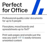 OfficeJet Pro 9720e Wide Format Wireless All-in-One Color Inkjet Printer, Print, scan, Copy, ADF