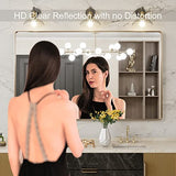LOAAO 60"X36" Gold Bathroom Mirror