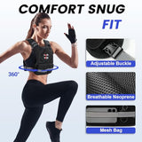 VBSD Adjustable Weighted Vest for Women Men 20-32lb Vest with 6 Ironsand Weights Body Weight Vest with Reflective Strip