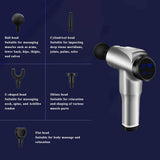 HAYNAH Marycan Massage Gun, Handheld Massager,Deep Tissue Handheld Percussion Massager,5 Different Heads for Different Muscle Groups(Black)