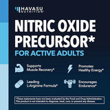 L-Arginine and L-Citrulline for Men, Nitric Oxide Support, 30 Servings
