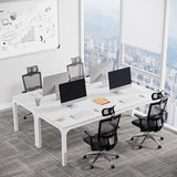 Tribesigns 6.5ft Conference Room Table, 78.74" W x 27.56" D Large Office Meeting Table