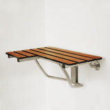 Seachrome SSR-320225-PT 32-inch ADA Folding Shower Seat Right-Handed, Teak
