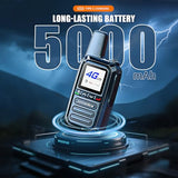 Global Lifetime Free Rapid Walkie Talkies Unlimited Range 4G LTE PoC(Push-to-Talk Over Cellular)