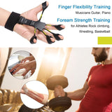 Grip Strength Trainer Kit (5 Pack) with Finger Exerciser, Hand Grip Strengthener, Hand Extension Exerciser, Stress Relief Ball and Forearm Workout Ring for Muscle Building and Injury Recover, Silicone Haiplsh
