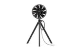BALMUDA NatureWind Studio 35.5 in Standing Fan | 9 dB Quiet Operation | 5 Air Speeds Including Jet Mode | 150° Oscillation | Patented Dual-Blade Natural Airflow | Made in Japan | Black