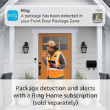 Battery Doorbell, Head-to-Toe Video, Live View with Two-Way Talk, and Motion Detection & Alerts (2024 release), Venetian Bronze Ring