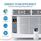 GarveeLife 6000 BTU Smart Window Air Conditioner – Fast Cooling up to 350 Sq.Ft – Quiet 110-115V Operation – Energy Efficient – Remote & App Control – Built-in WiFi – Easy Installation – There is WIFI