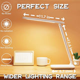 R RUCKERCO Led Desk Lamp Dimmable Desk Light Reading Lamp 3 Lighting Modes, Eye Protection Accessories