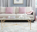 Safavieh Home Collection Maurice Gold Coffee Table