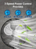 AKIRES 30” Outdoor Pedestal With Energy-Saving Motor,9600 CFM High-Velocity Industrial Stand Fan, 120° Oscillating Heavy Duty Metal Floor Fan for Shop, Warehouse, Workshop, Gym, Garage Silver