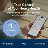 KardiaMobile 6L EKG Monitor, Medical-Grade, FDA-Cleared Heart Monitor, 6 Views of the Heart, Results in 30 Seconds, Unlimited Recordings, Works with Smartphones, HSA&FSA Eligible, Pocket-Size