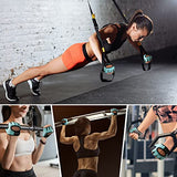 RYMNT Minimal Weight Lifting Gloves,Short Micro Workout Gloves Grip Pads with Full Palm Protection & Extra Grip, Aqua-Small