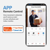 RITPOL Wireless Doorbell Camera No Subscription 1080P HD with Chime 2-Way Audio Voice Changer Night Vision 125° Wide Angle IP65 Waterproof 2.4G WiFi Easy Install Indoor Outdoor Smart Home Security