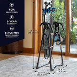 Teeter EP-560 Ltd. Inversion Table for Back Pain, FDA-Registered, UL Safety-Certified, 300 lb Capacity Teeter