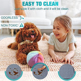46" x 96" Transparent Desk Mat for Low Pile Carpeted Floors, Smooth Glide Computer Desk Chair Mat for Home