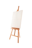 Mabef M/11 Wooden Lyre Easel, Adjustable Indoor Artist Easel, Beech Wood, Holds Up to 22 lbs, Height Adjustable Canvas Support