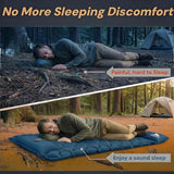 VALEHOWL 1.8 Pounds Ultralight Camping Sleeping Pad - R-Value 3.0 for 4 Seasons, Durable & 100% Waterproof Outdoor Air Mattress, Compact Sleeping Mat for Hiking, Backpacking, Travel