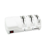 SHARPAL 198H Electric Knife Sharpener - 3 Stage Professional Knife Sharpening System with Diamond Wheels, Suit for Double-Beveled Straight Edge & Serrated Knives, Premium Fathers Day Gift