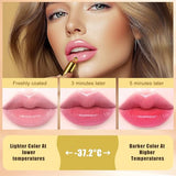 Color Changing Lipstick, PH Lipstick Color Changing, PH Adjusting Lip stick, Clear Lip stick That Changes Color, Long Lasting Moisturizing Tinted Lip Balm, Non-Sticky Formula, Mothers Day Gifts (1pcs)