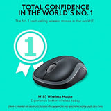 Logitech M185 Wireless Mouse, Pack of 8 – Multi-Pack for Schools, Businesses, and Home Offices