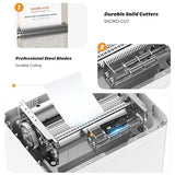 150-Sheet Paper Shredder Heavy Duty, Micro Cut and CDs/Cards, P5 Ultra Security, 60 Min Non Stop Shredder for Home Office
