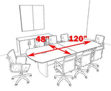 UTMOST FURNITURE Modern Contemporary 10' Feet Conference Table