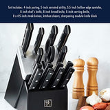 Razor-Sharp 16-pc Self Sharpening Knife Block Set | German Engineered HENCKELS