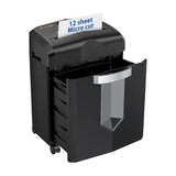 Bonsaii 12 Sheet Micro Cut Paper Shredder | 60-Minute Continuous Run Time | Home Office Heavy Duty Shredder for CD, Credit Card