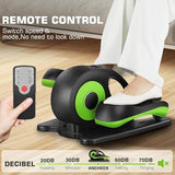 ANCHEER Under Desk Elliptical Machine, Mini Elliptical Machines for Seniors, Electric Seated Pedal Exerciser, LCD Display Monitor, Remote Control, Leg Exerciser for Home