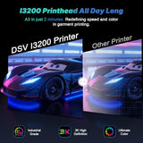 DSV A3 DTF Printer with i3200 Industrial Printhead, Shaker,Purifier & PC – Complete Commercial DTF System