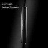 JOOFO Floor Lamp,30W/2400LM Sky LED Modern Torchiere 3 Color Temperatures Super Bright-Tall Standing Pole Light with Remote & Touch Control for Living Room,Bed Room,Office (Black)